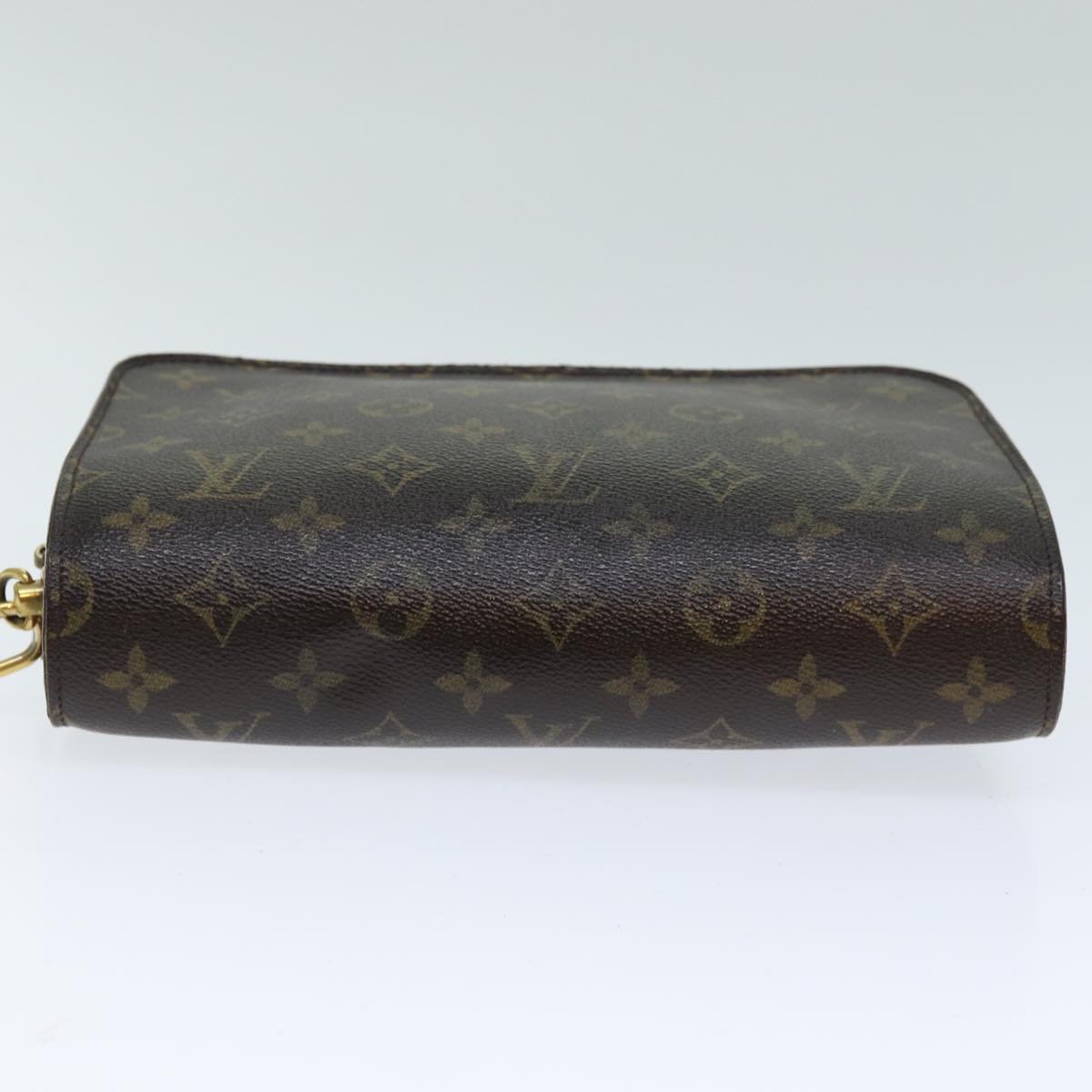 Louis Vuitton Orsay Brown Canvas Clutch Bag