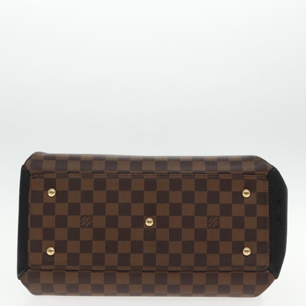 Louis Vuitton Normandy Brown Canvas Hand Bag