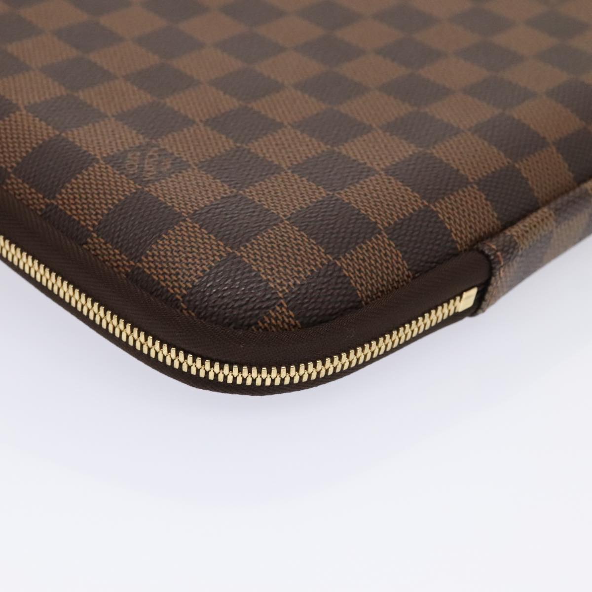 Louis Vuitton Computer sleeve Brown Canvas Wallet Accessories