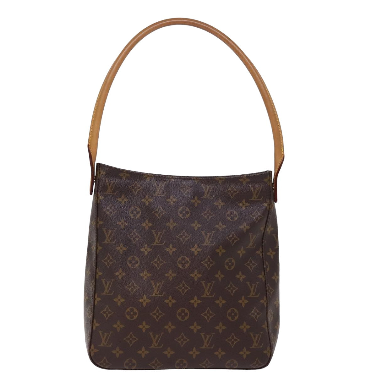 Louis Vuitton Looping Brown Canvas Shoulder Bag