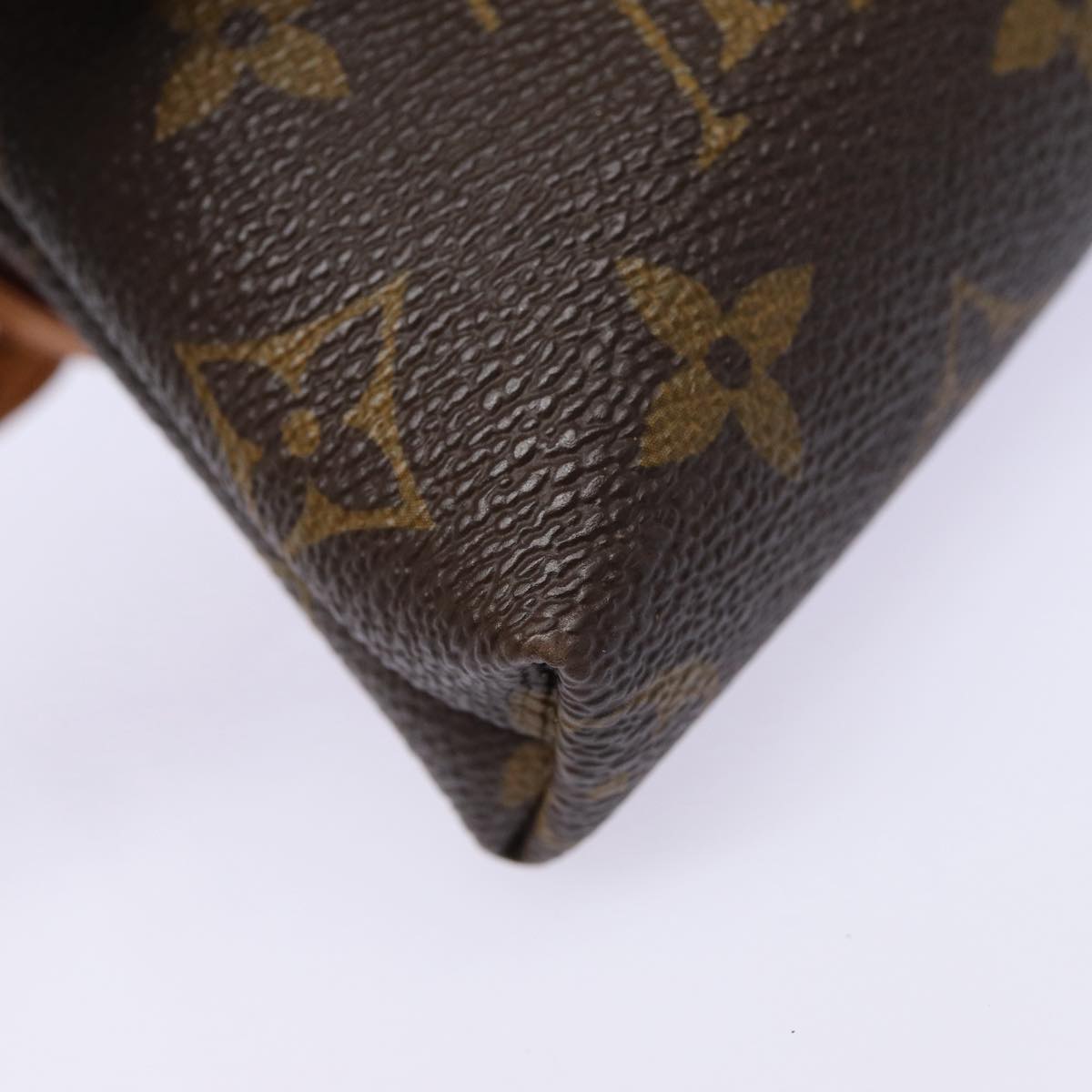 Louis Vuitton Delightful Brown Canvas Clutch Bag