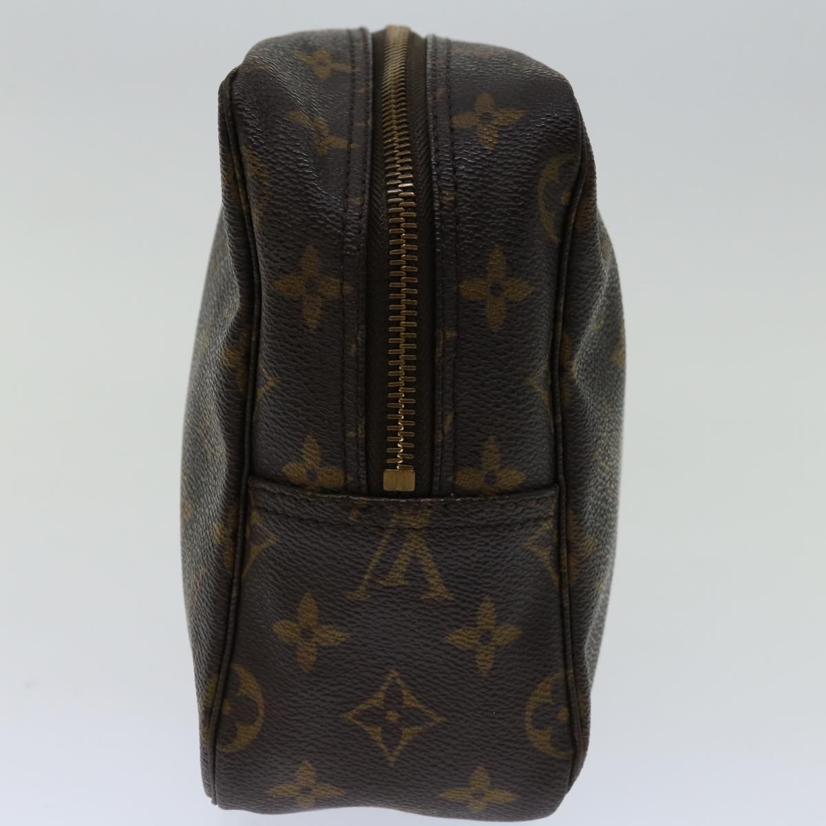 Louis Vuitton Trousse Toilette 28 Brown Canvas Clutch Bag