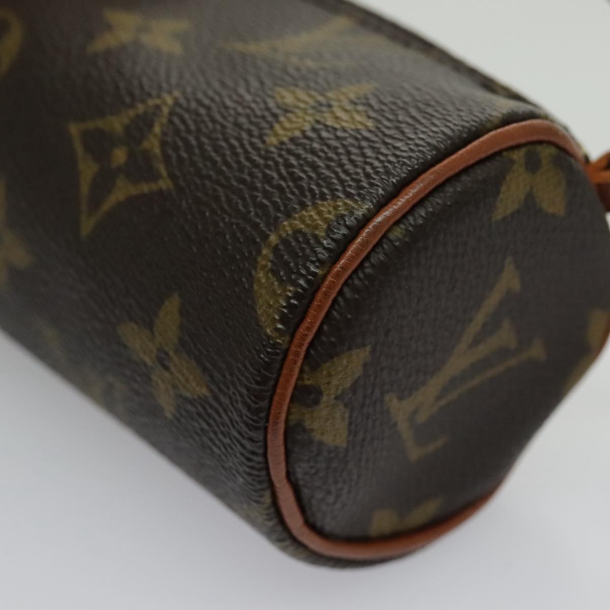 Louis Vuitton Mini baby papillon Brown Canvas Clutch Bag