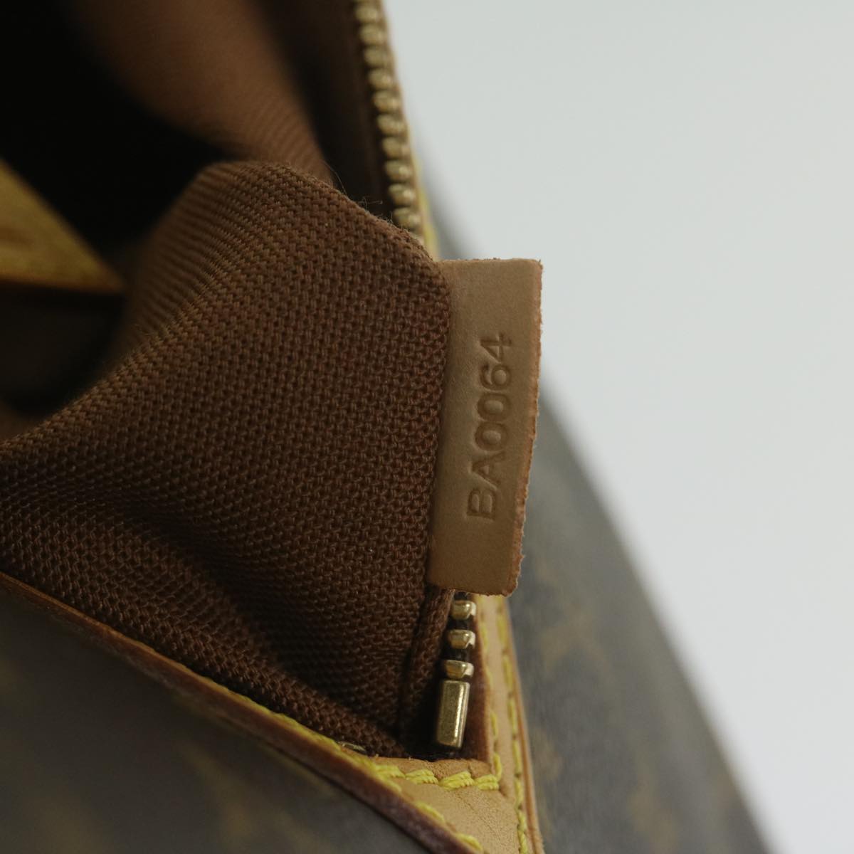 Louis Vuitton Alma Brown Canvas Travel Bag