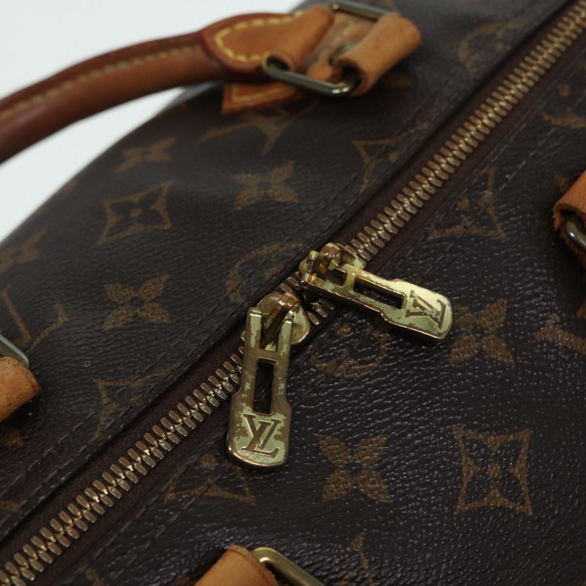 Louis Vuitton Speedy Bandoulière 35 Brown Canvas Hand Bag