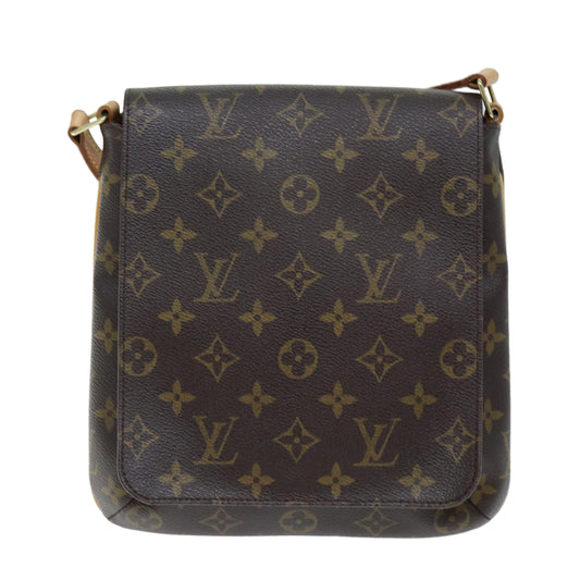 Louis Vuitton Musette Salsa Brown Canvas Shoulder Bag