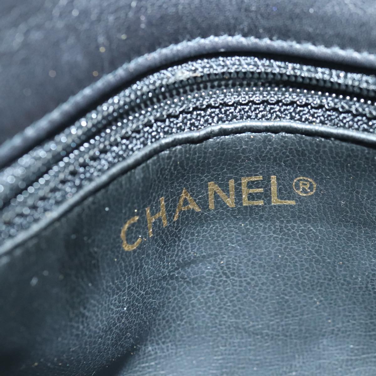 Chanel Coco Mark Black Leather Shoulder Bag