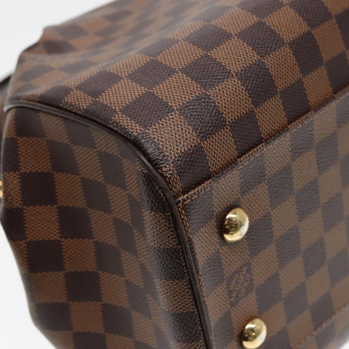 Louis Vuitton Trevi Brown Canvas Hand Bag