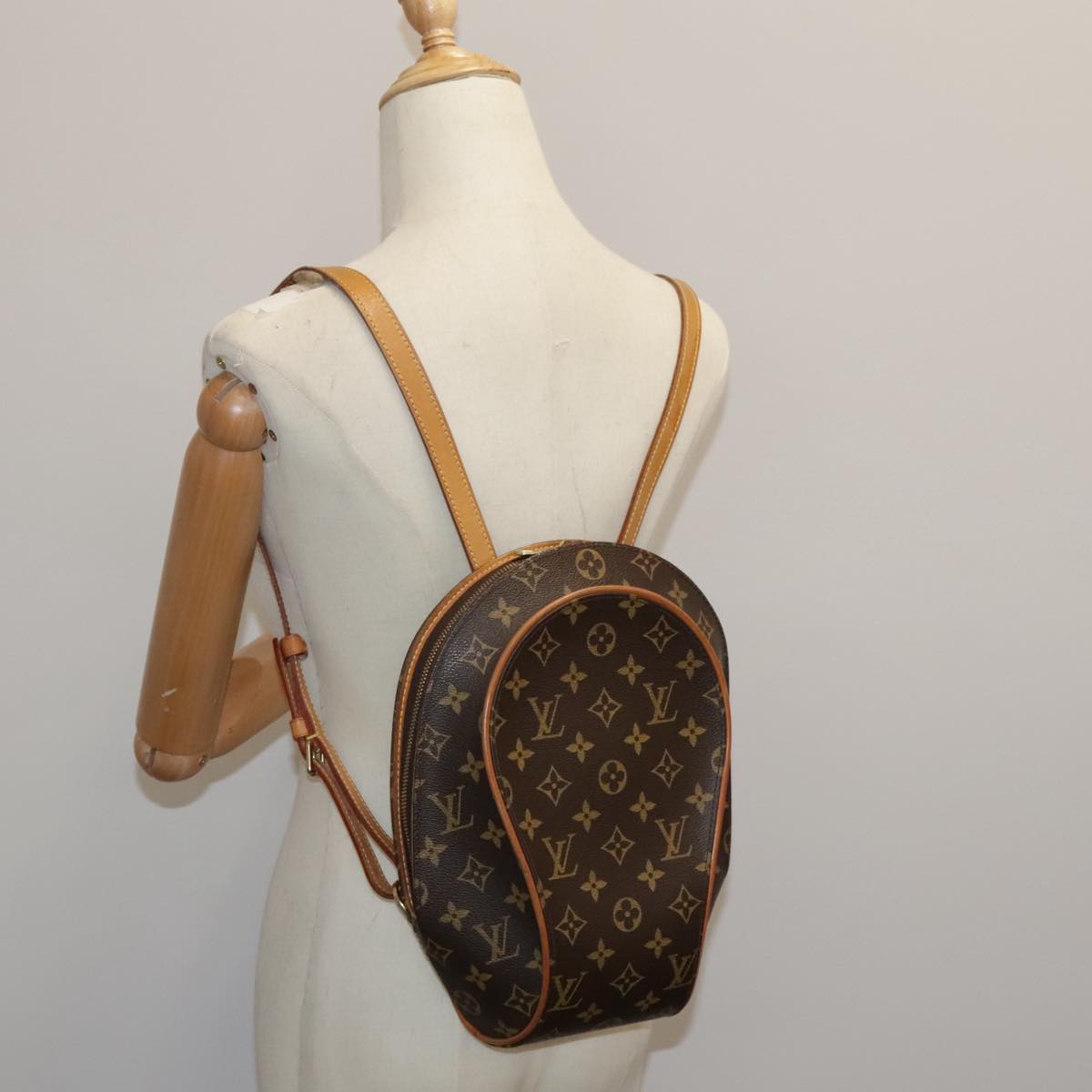 Louis Vuitton Ellipse Brown Canvas Backpack Bag