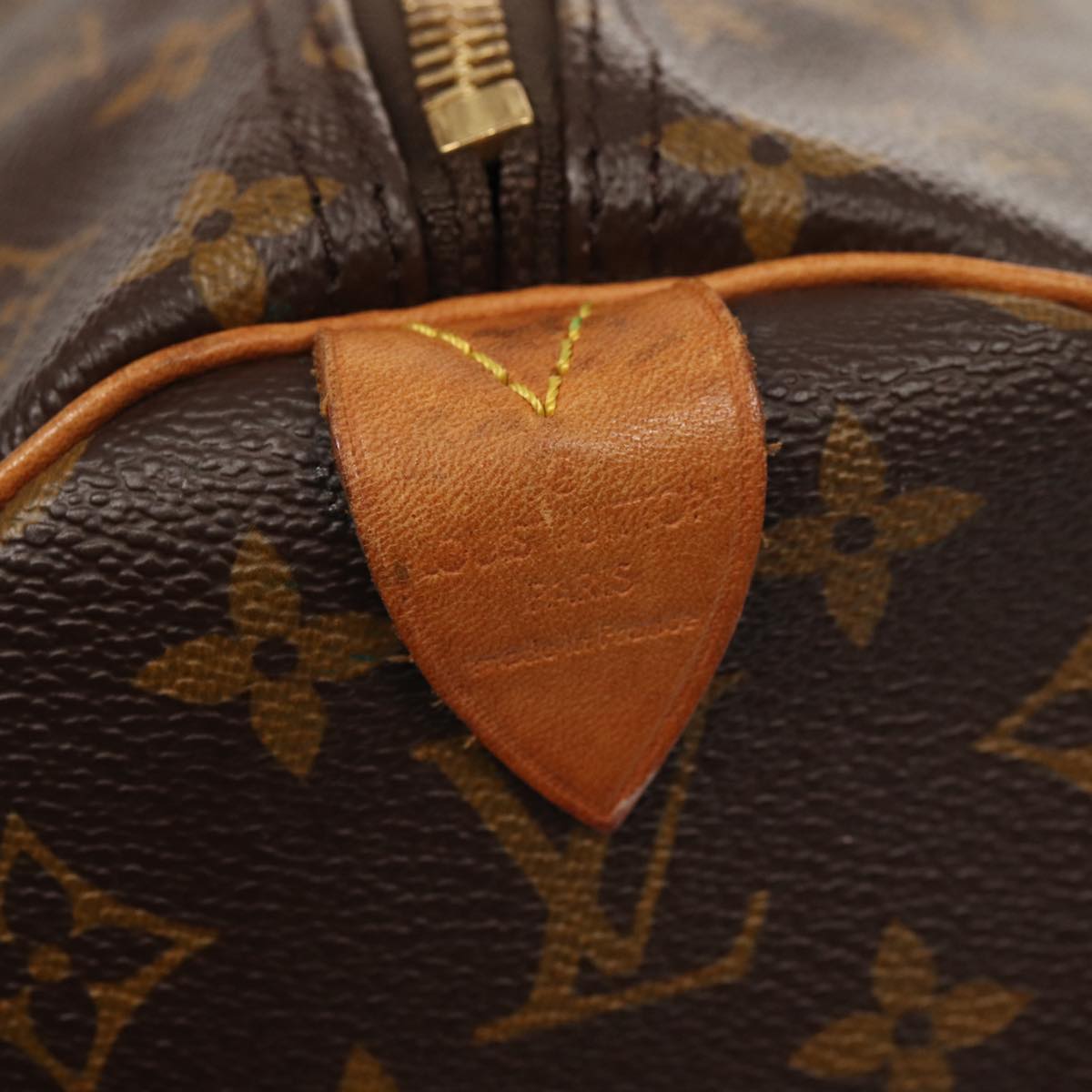 Louis Vuitton Keepall 60 Brown Canvas Travel Bag