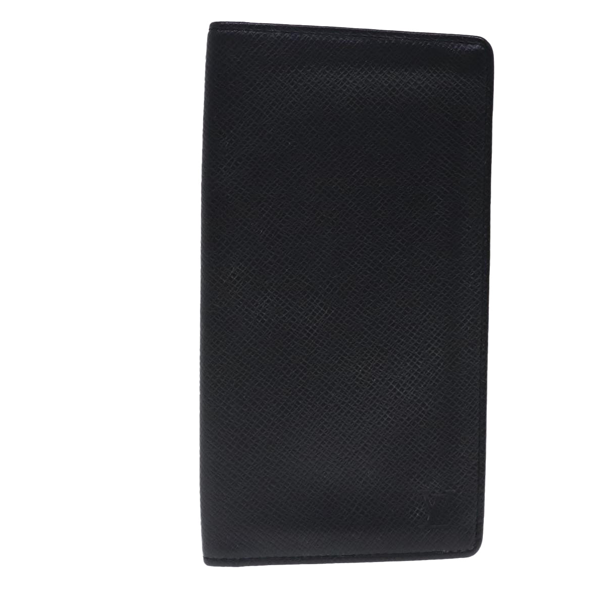 Louis Vuitton Porte Carte Credit Black Calfskin Wallet Accessories