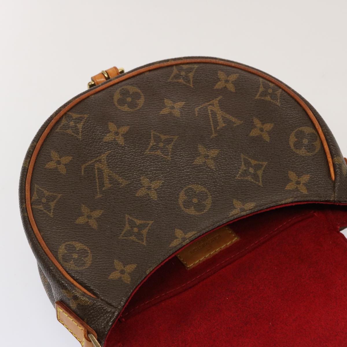 Louis Vuitton Tambourin Brown Canvas Shoulder Bag