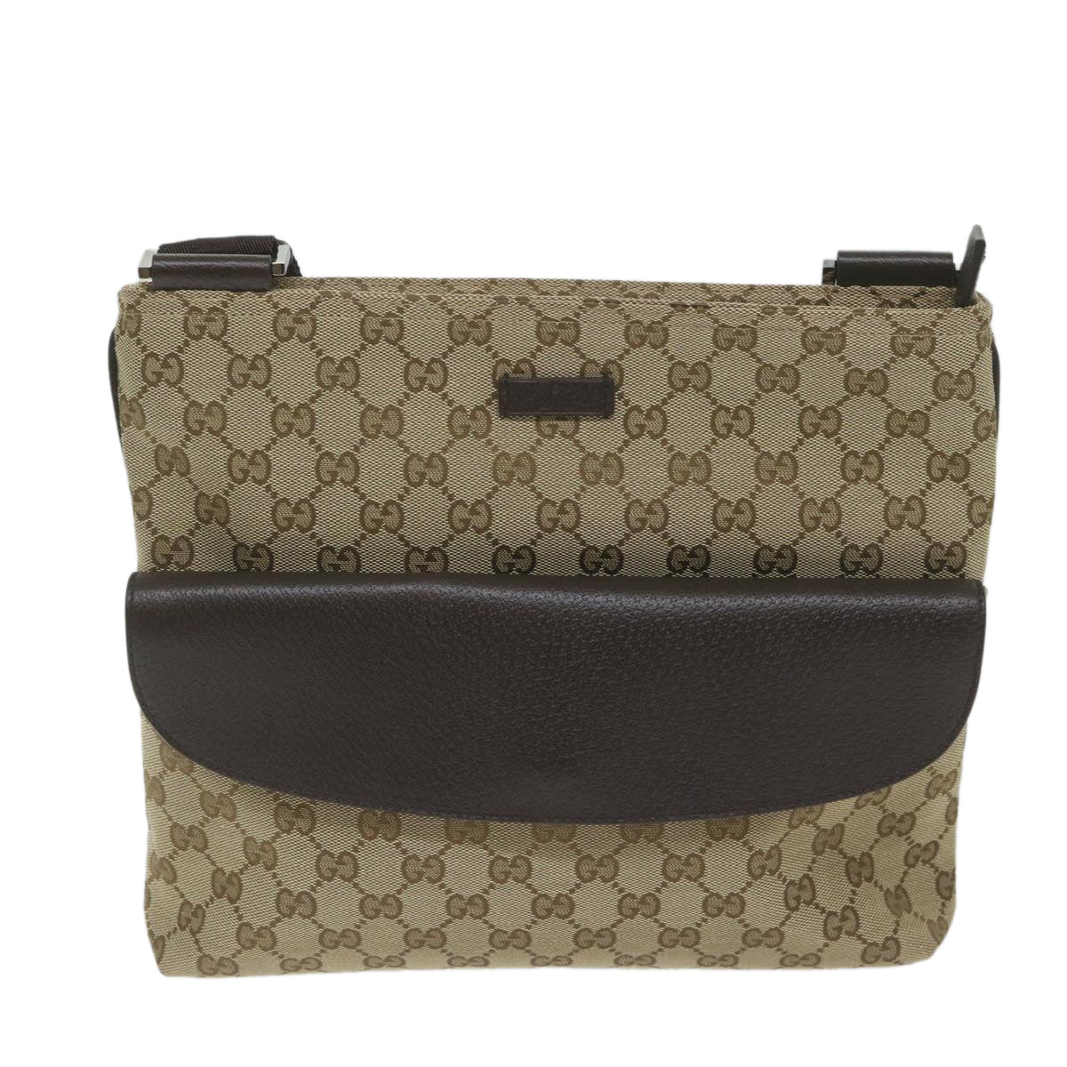 Gucci GG canvas Beige Canvas Shoulder Bag