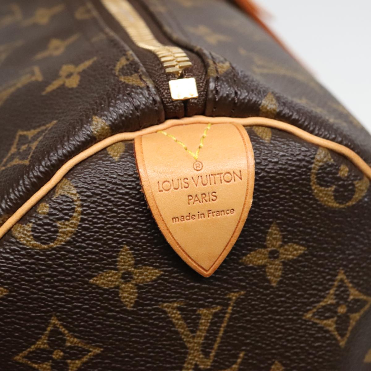 Louis Vuitton Keepall 50 Brown Canvas Travel Bag