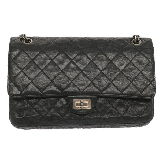 Chanel Timeless Black Leather Shoulder Bag