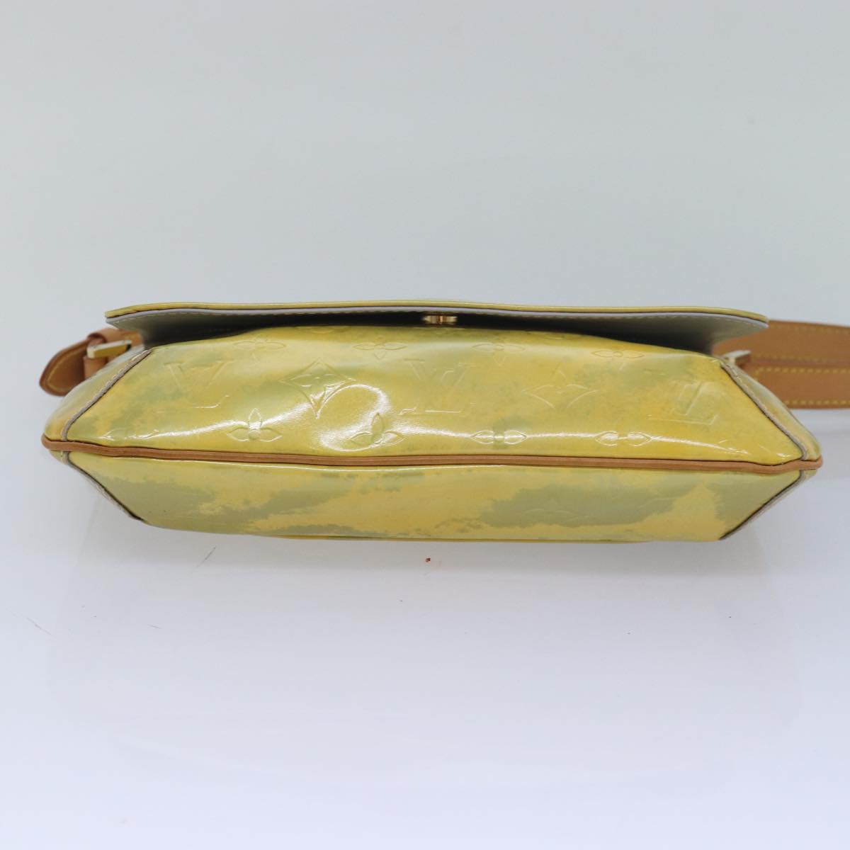 Louis Vuitton Thompson Street Yellow Patent Leather Shoulder Bag