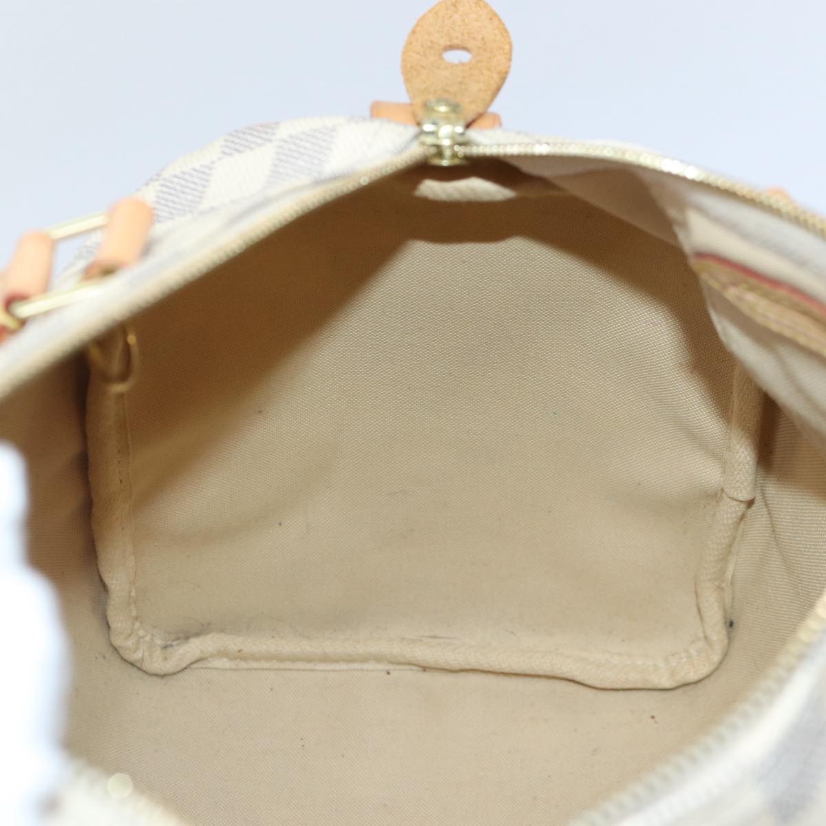 Louis Vuitton Speedy 30 White Canvas Hand Bag