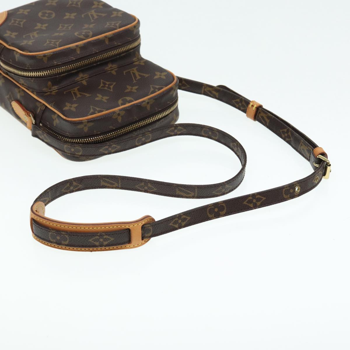 Louis Vuitton Amazon Brown Canvas Shoulder Bag