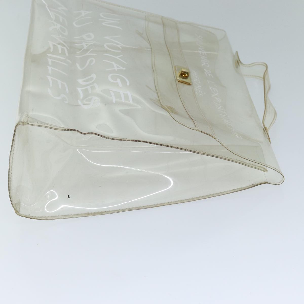 Hermès Kelly Transparent Vinyl Hand Bag