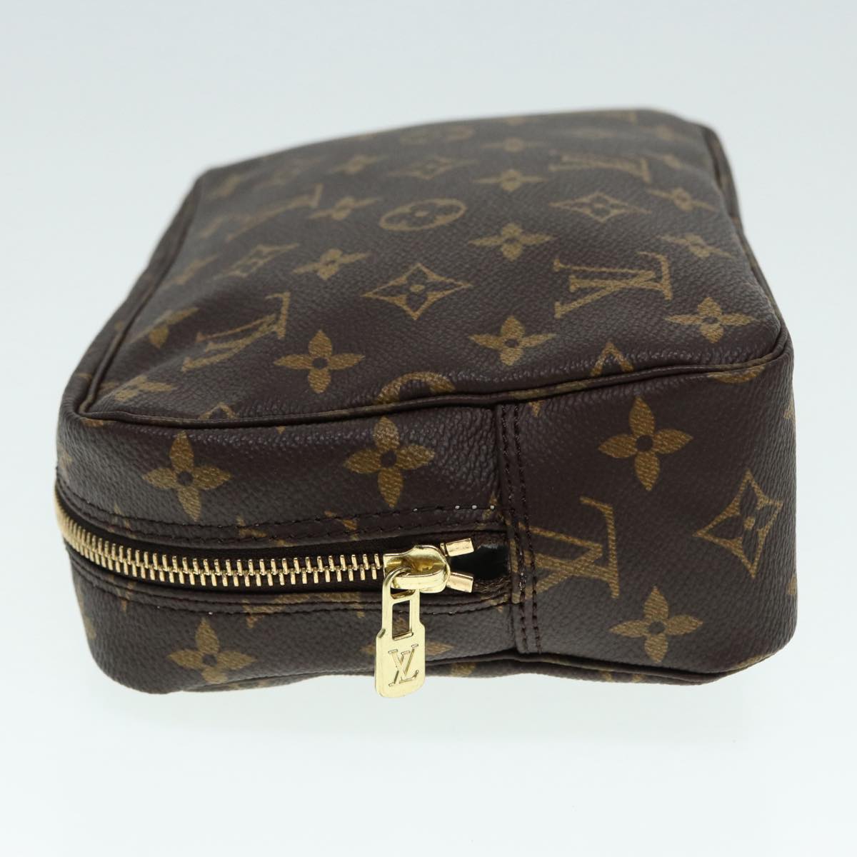 Louis Vuitton Truth Toilette 23 Brown Canvas Clutch Bag