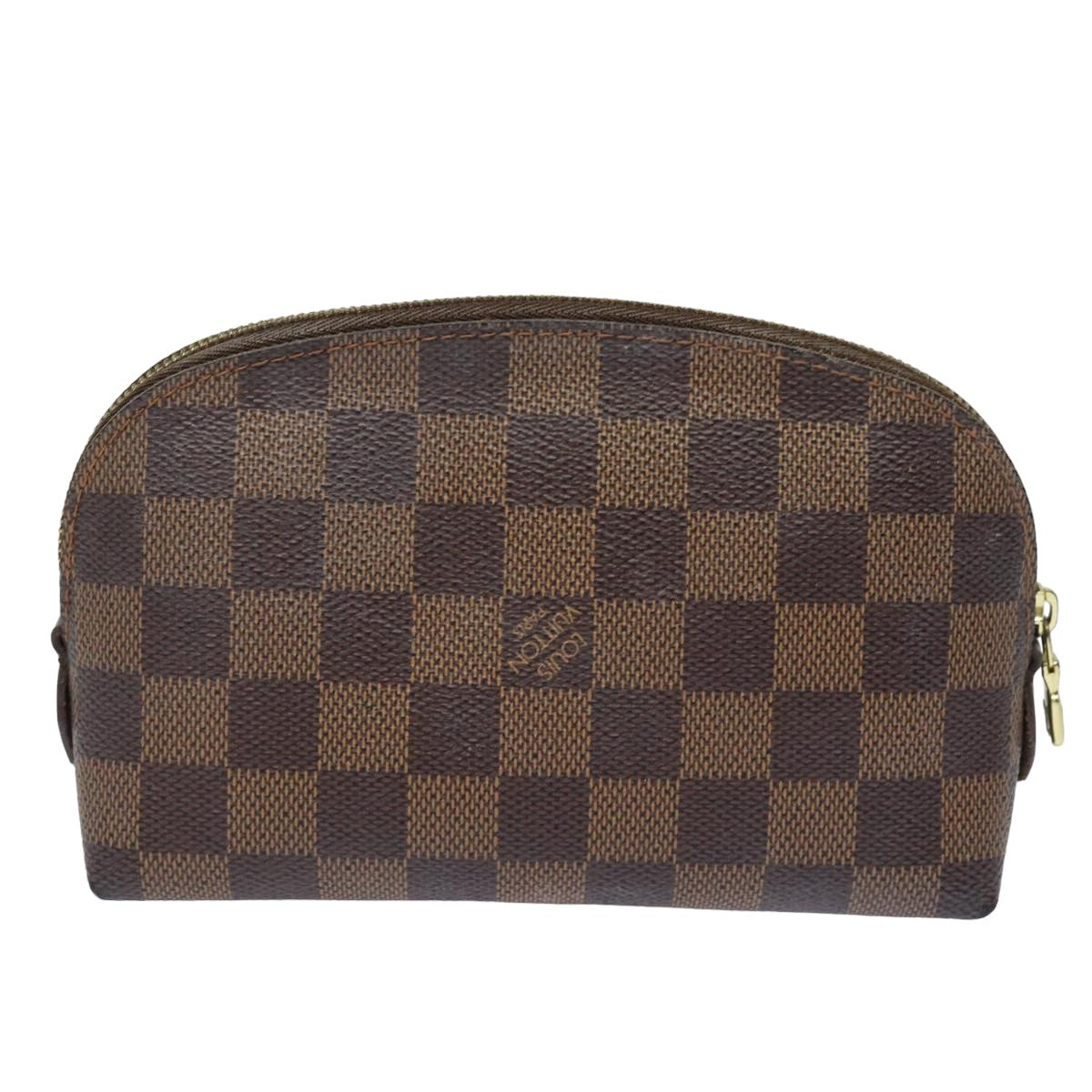 Louis Vuitton Cosmetic pouch Brown Canvas Wallet Accessories