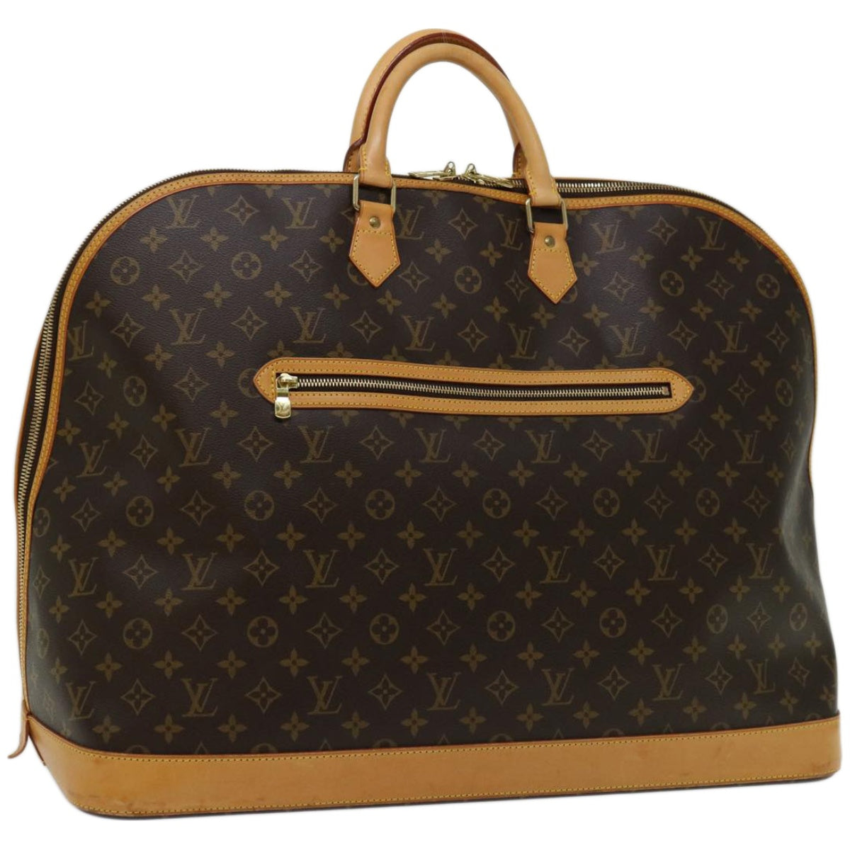 Louis Vuitton Alma Brown Canvas Travel Bag