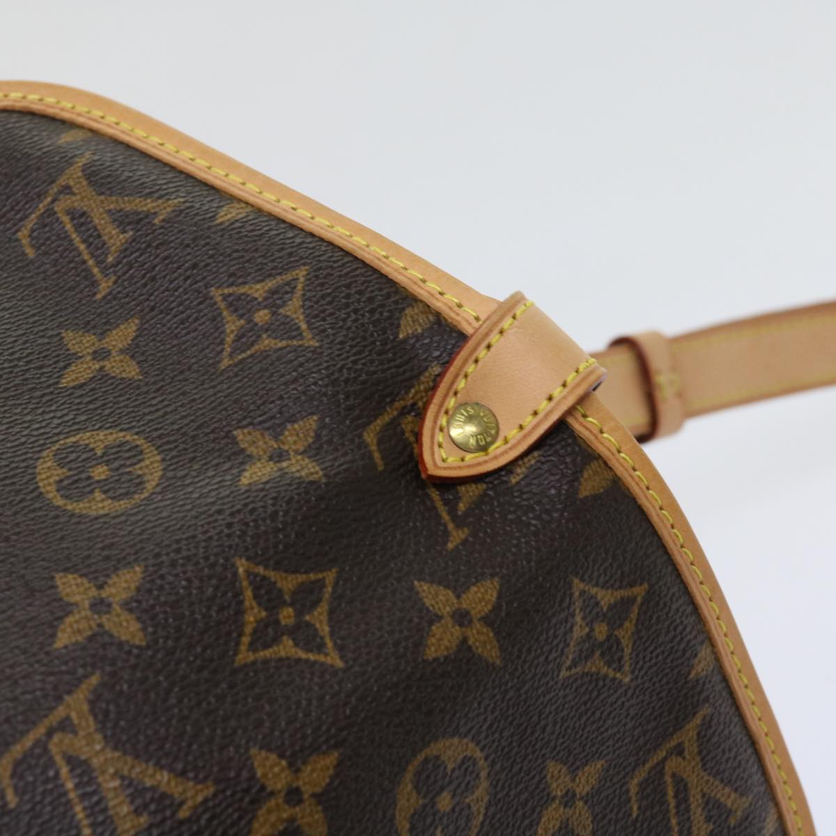 Louis Vuitton Saumur Brown Canvas Shoulder Bag