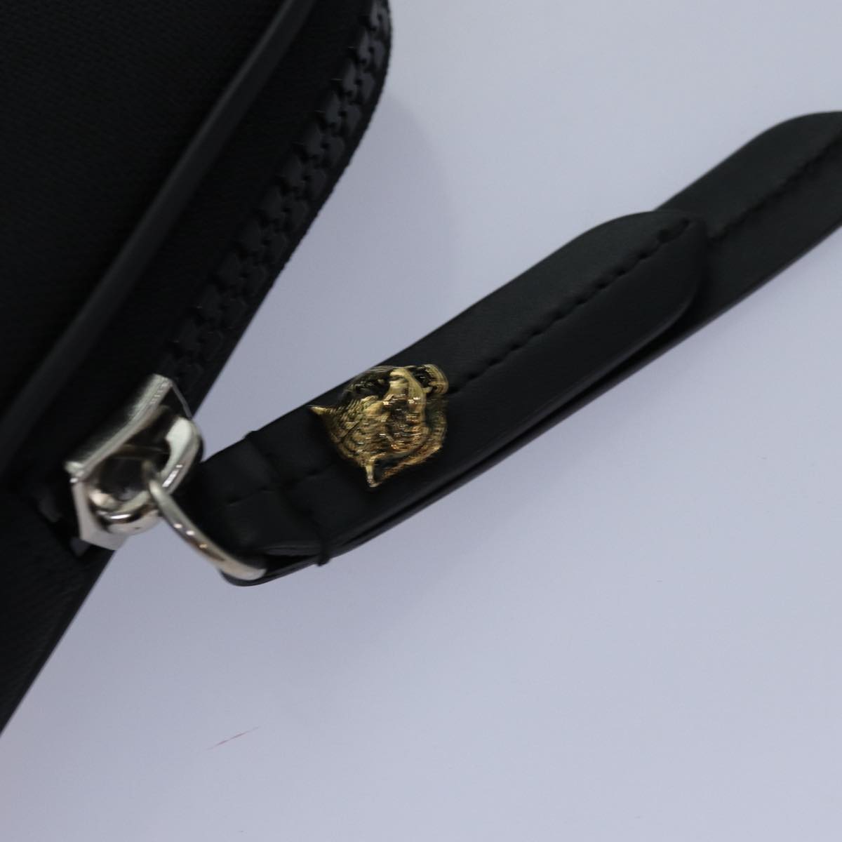 Gucci Techno Black Canvas Clutch Bag