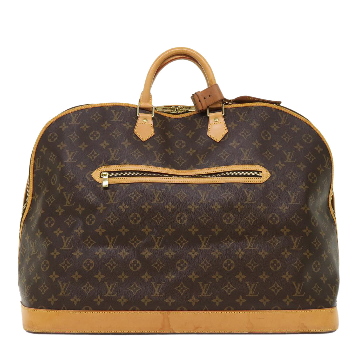 Louis Vuitton Alma Brown Canvas Travel Bag