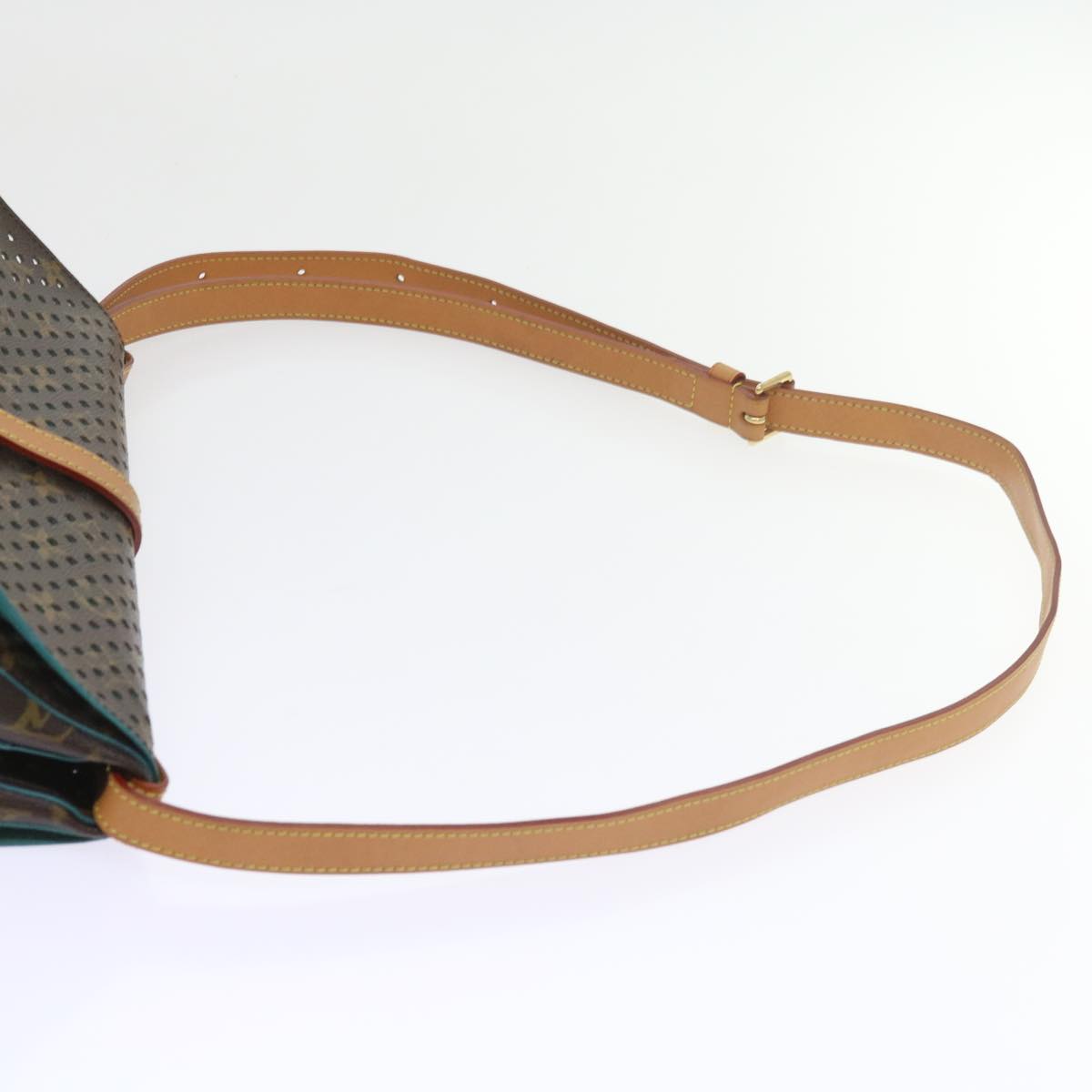 Louis Vuitton Saumur Brown Canvas Shoulder Bag