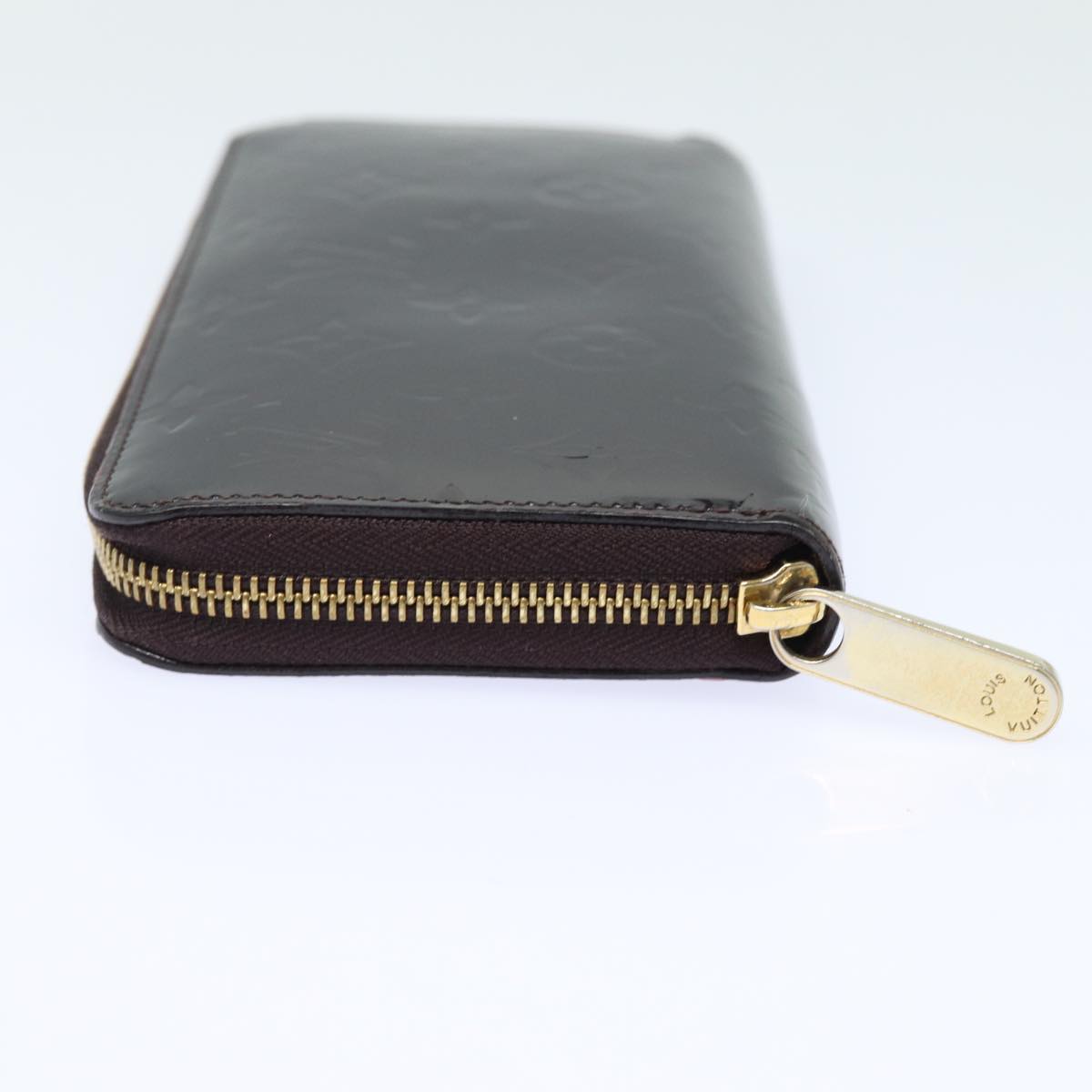 Louis Vuitton Zippy wallet Brown Patent Leather Wallet Accessories