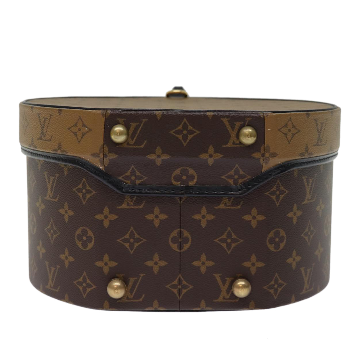 Louis Vuitton Reverse Brown Canvas Hand Bag