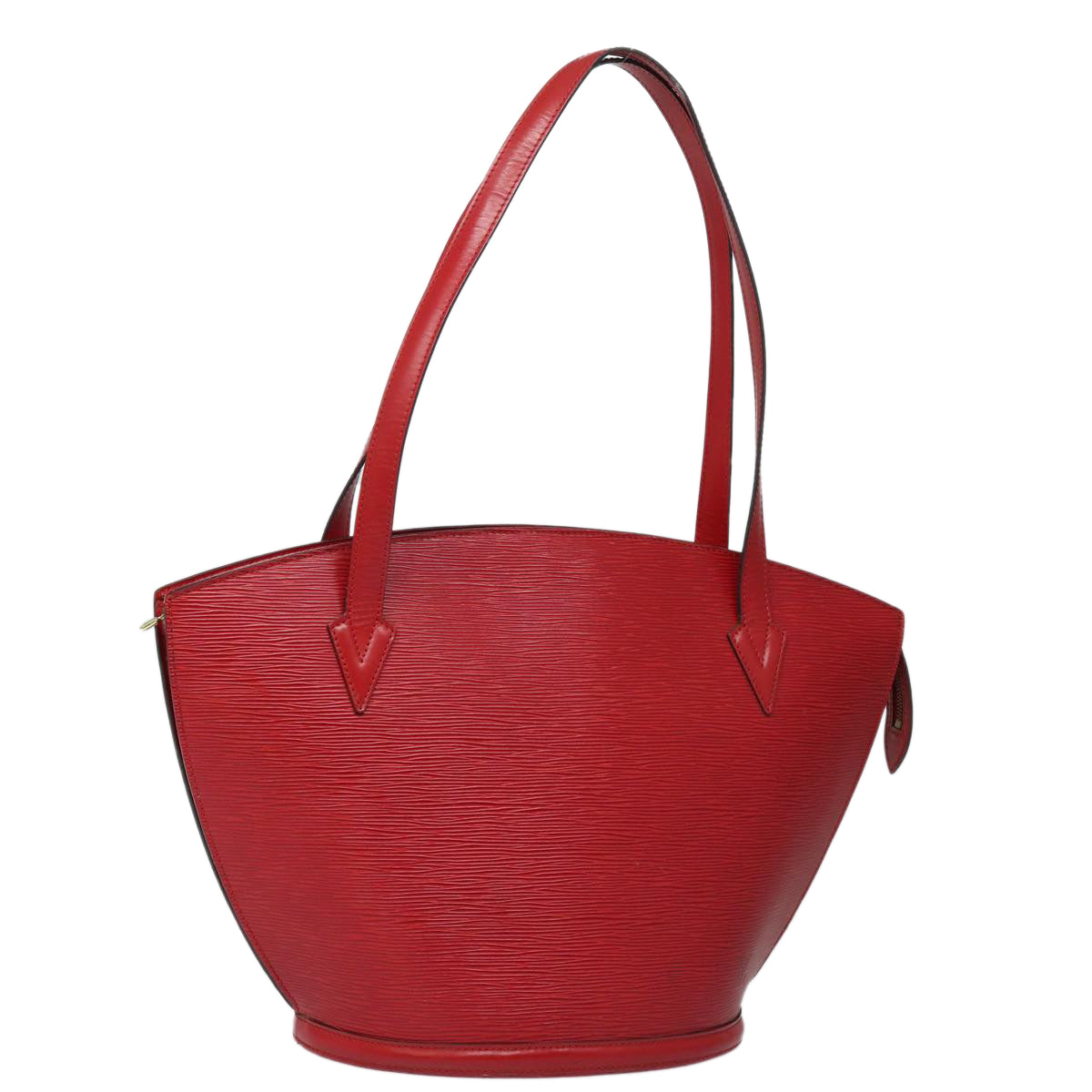 Louis Vuitton Saint Jacques Red Leather Shoulder Bag