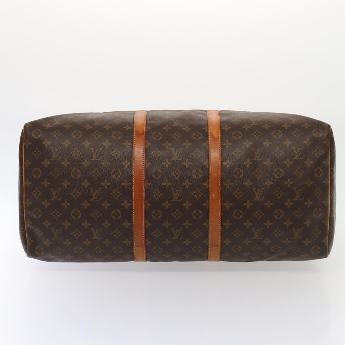 Louis Vuitton Keepall 60 Brown Canvas Travel Bag