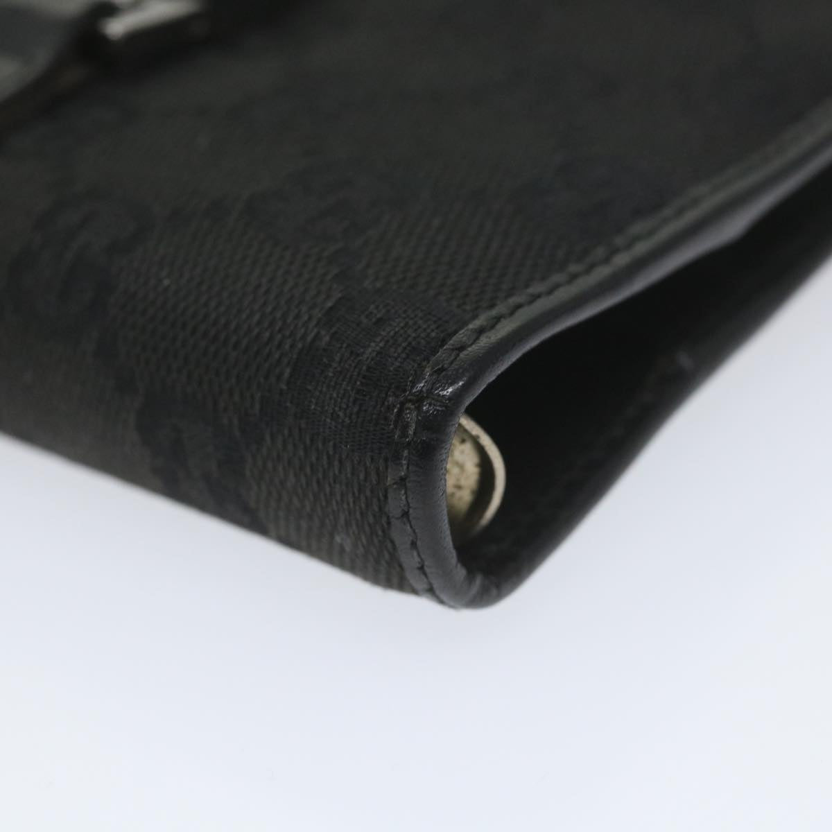 Gucci Couverture agenda Black Canvas Wallet Accessories