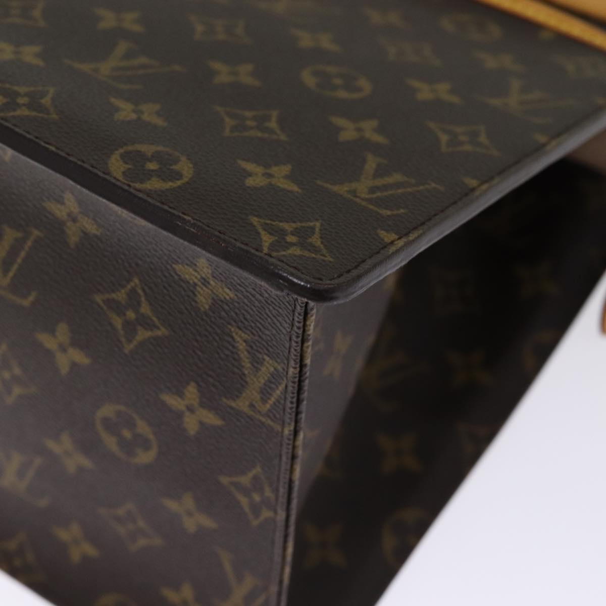 Louis Vuitton Riviera Brown Canvas Hand Bag