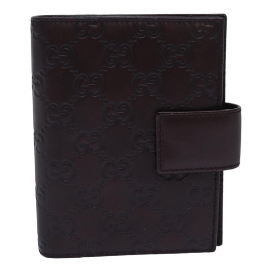 Gucci Guccissima Brown Canvas Wallet Accessories