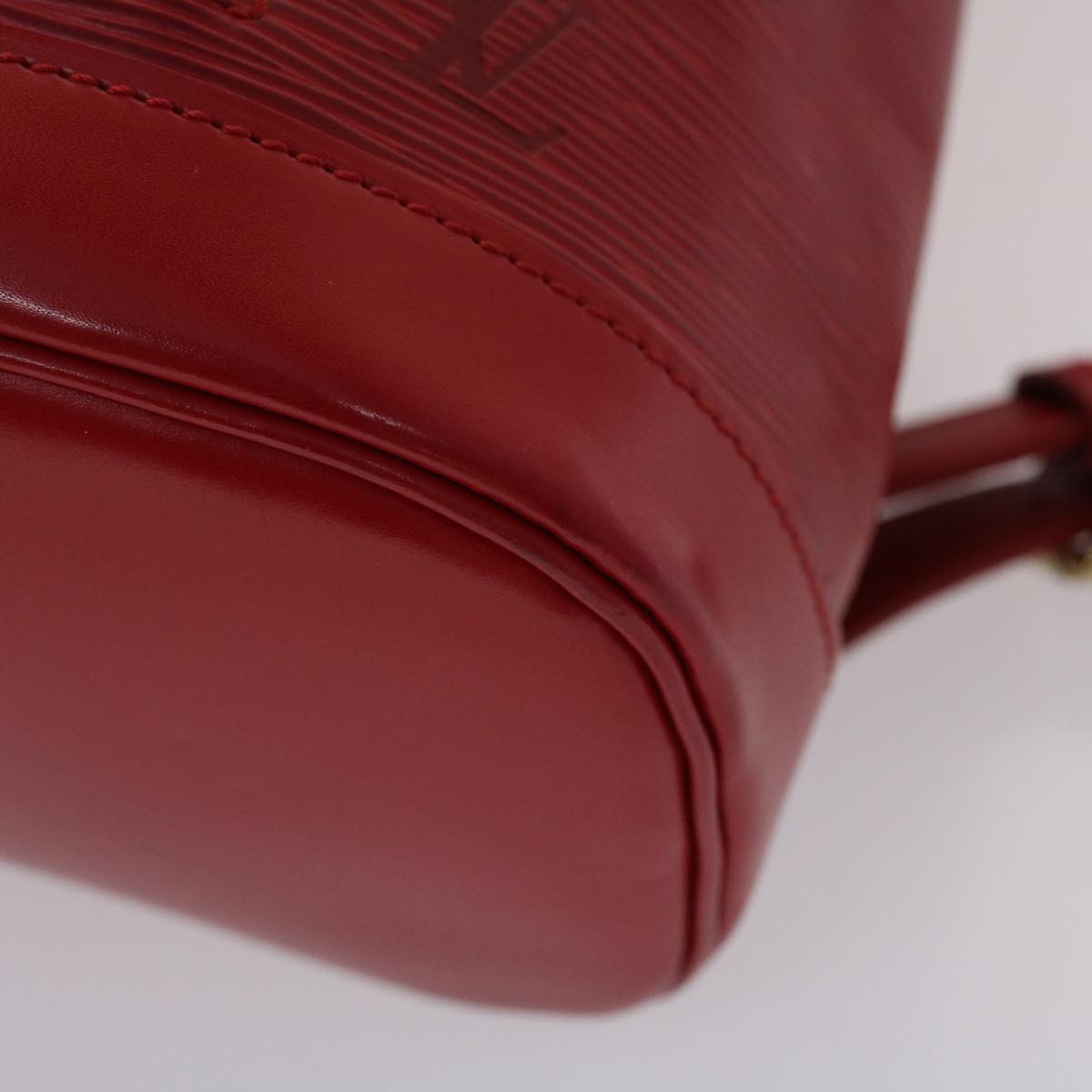 Louis Vuitton Montsouris Red Leather Backpack Bag