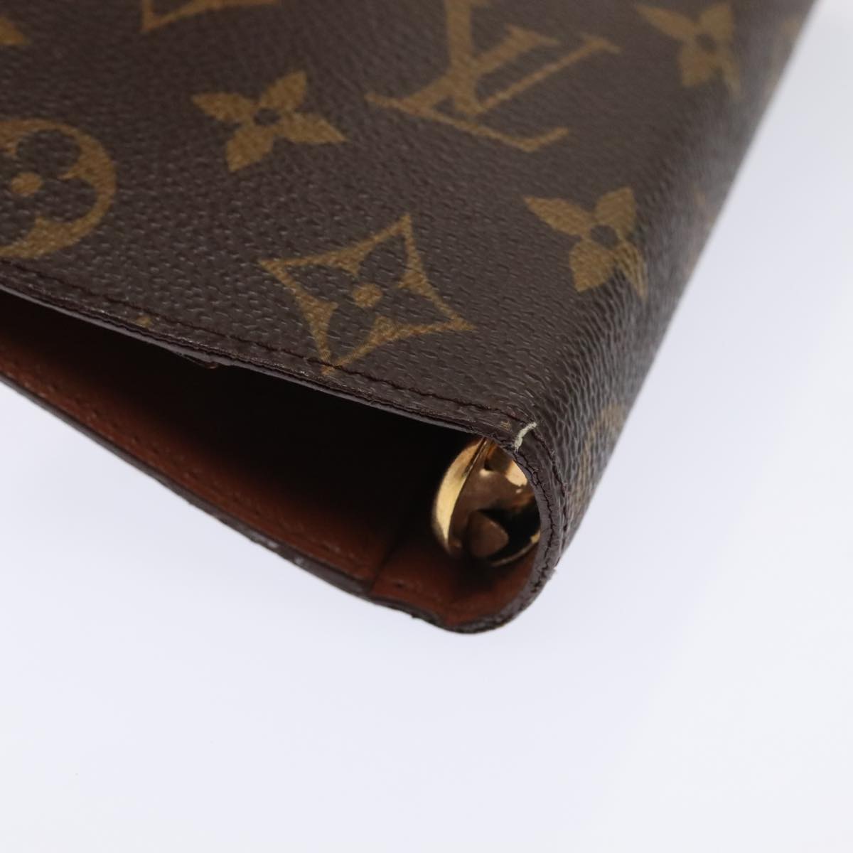 Louis Vuitton Agenda cover Brown Canvas Wallet Accessories