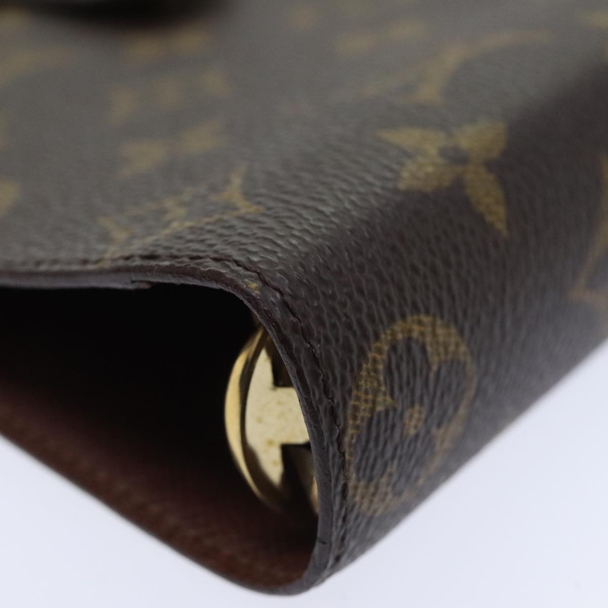 Louis Vuitton Agenda cover Brown Canvas Wallet Accessories