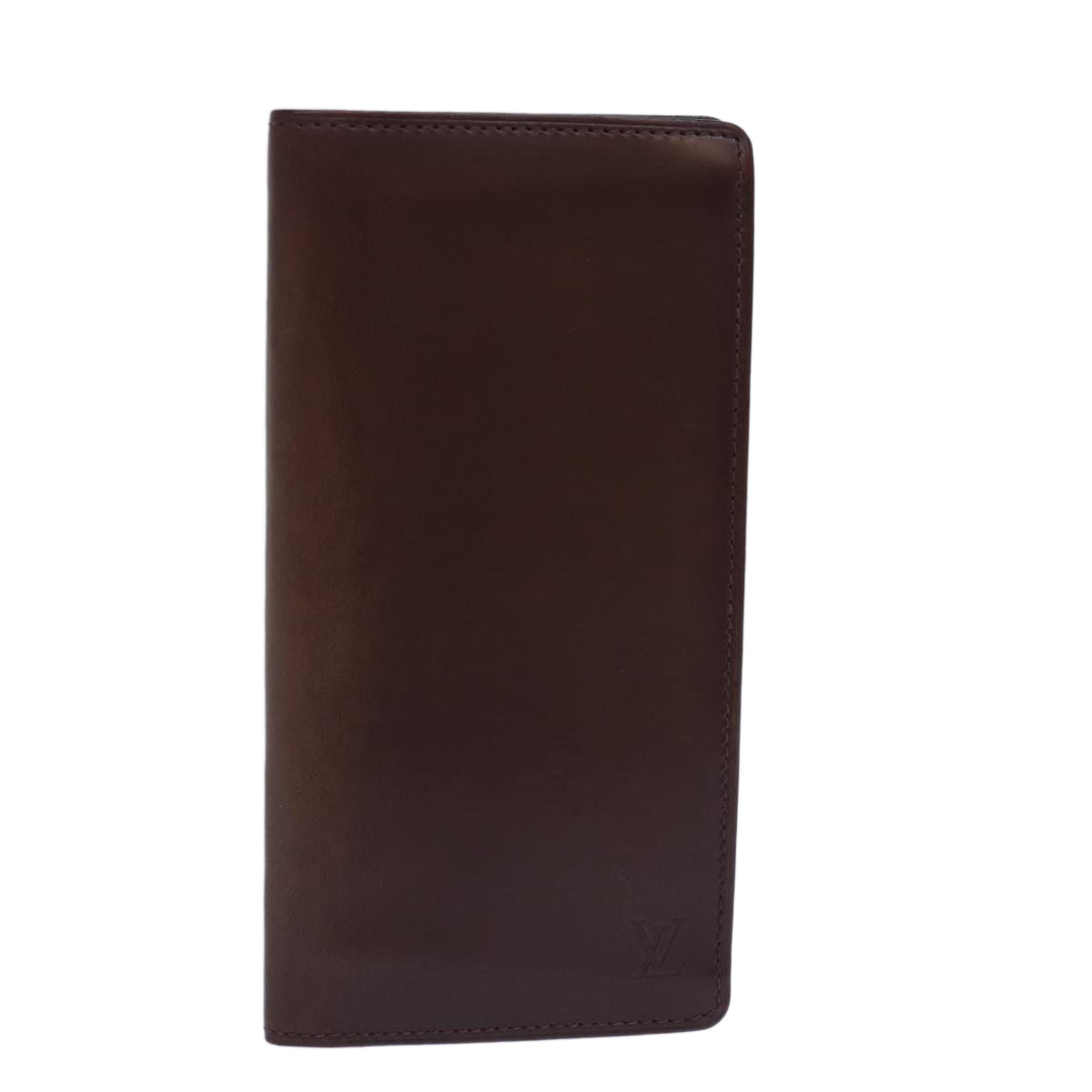 Louis Vuitton Brazza Brown Leather Wallet Accessories