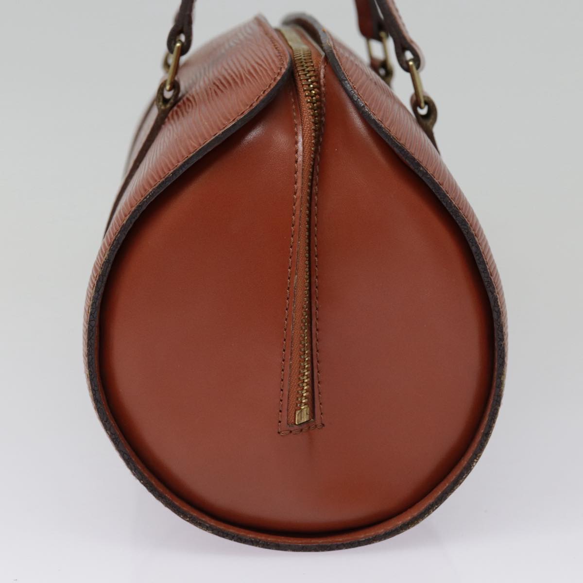 Louis Vuitton Soufflot Brown Leather Hand Bag