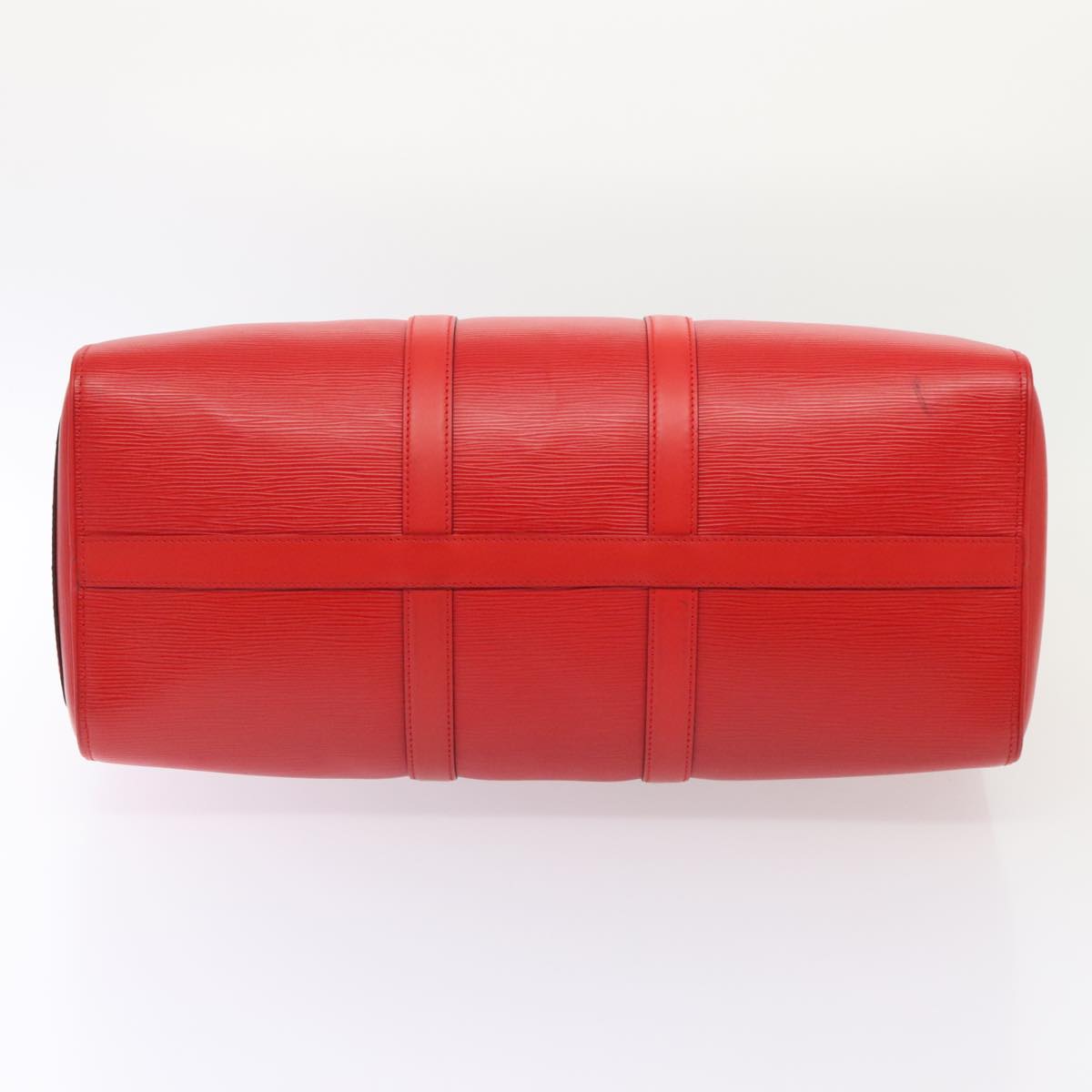 Louis Vuitton Keepall Bandouliere 45 Red Leather Travel Bag