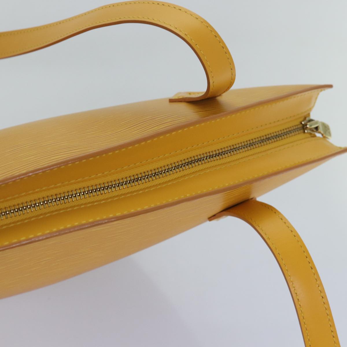 Louis Vuitton Saint Jacques Yellow Leather Shoulder Bag