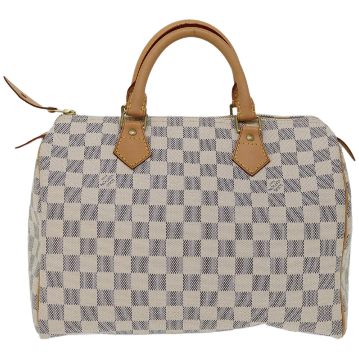 Louis Vuitton Speedy 30 White Canvas Hand Bag