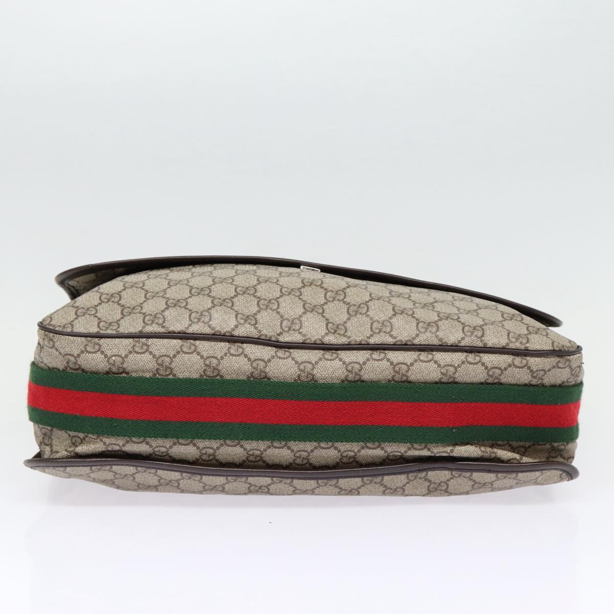 Gucci Messenger Beige Canvas Shoulder Bag