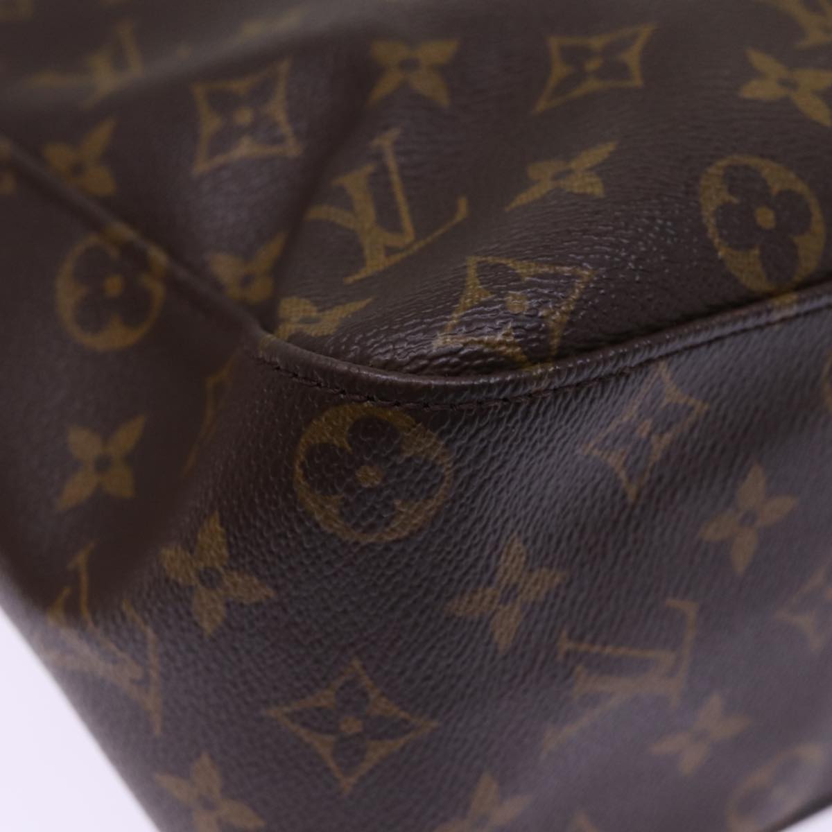 Louis Vuitton Looping Brown Canvas Shoulder Bag