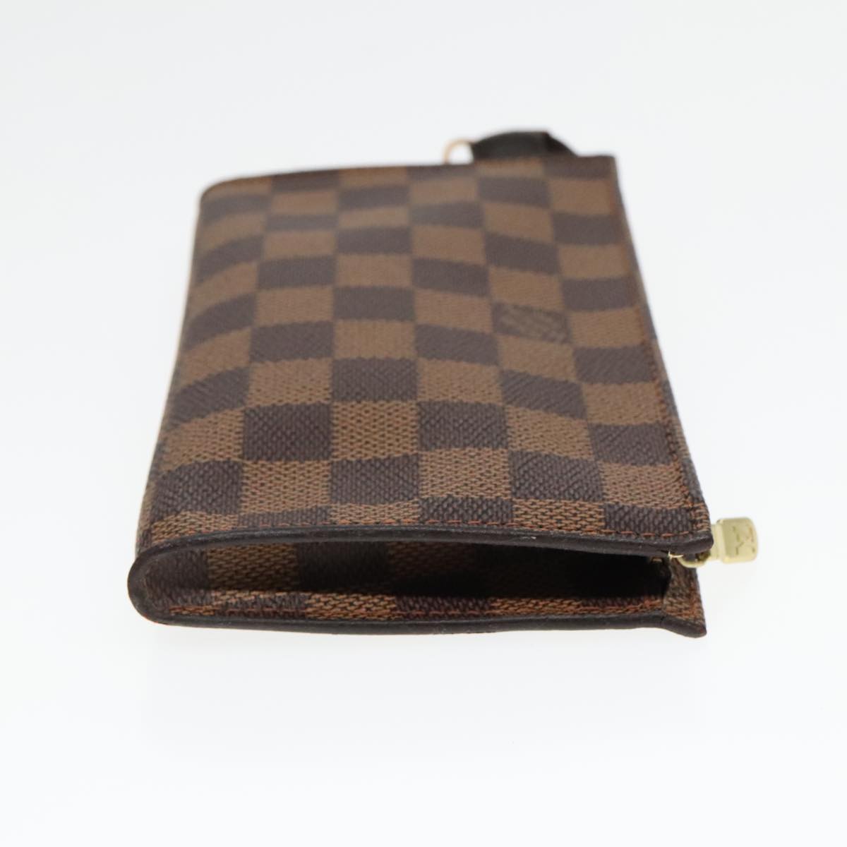 Louis Vuitton Trousse de Toilette 18 Brown Canvas Clutch Bag