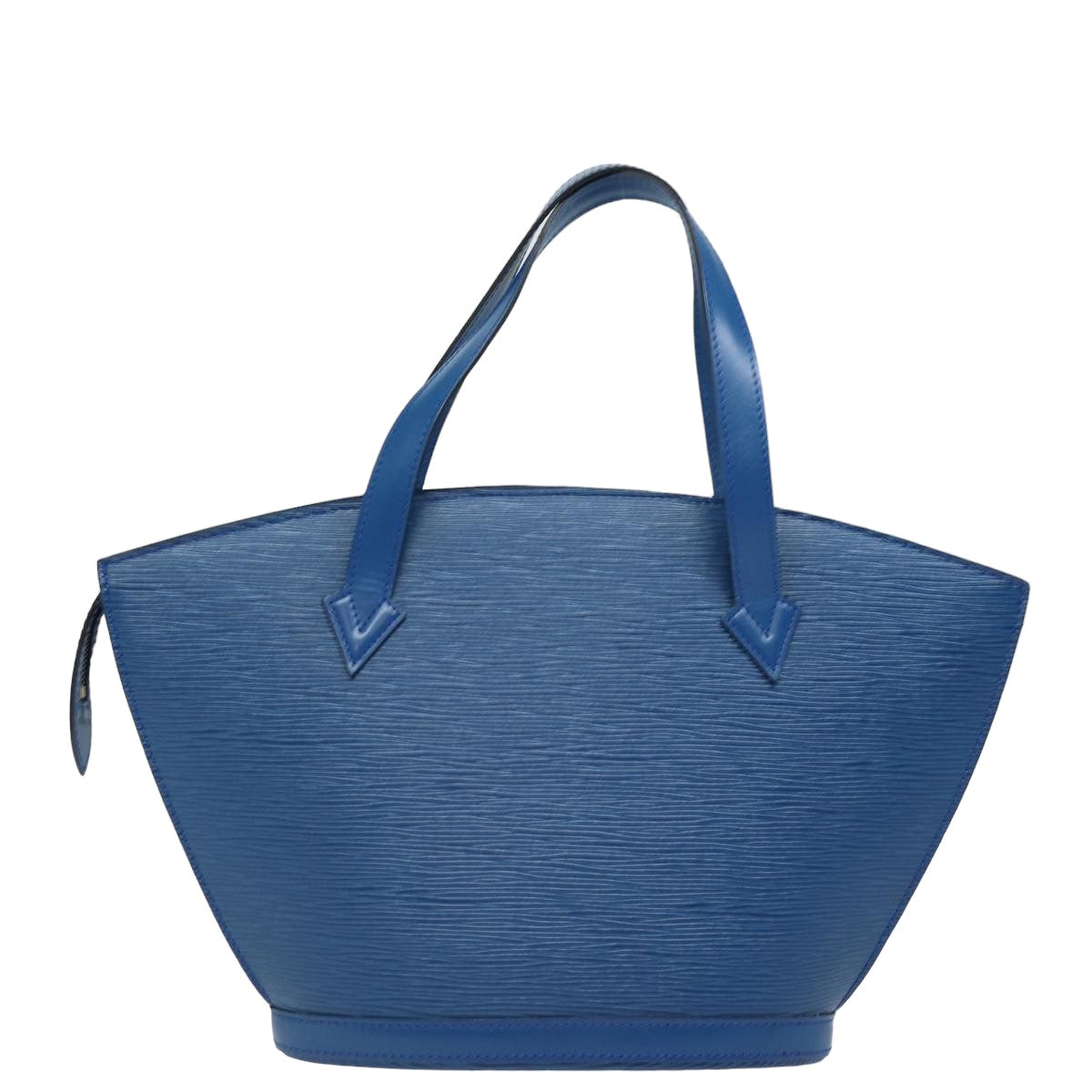 Louis Vuitton Saint Jacques Blue Leather Shoulder Bag