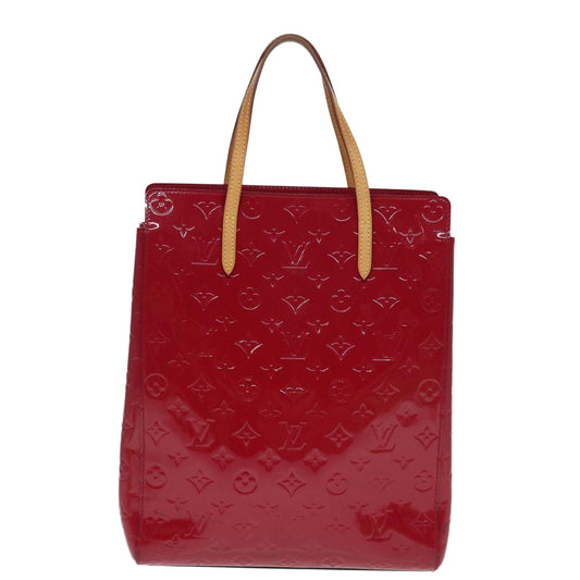 Louis Vuitton Catalina Red Patent Leather Shoulder Bag